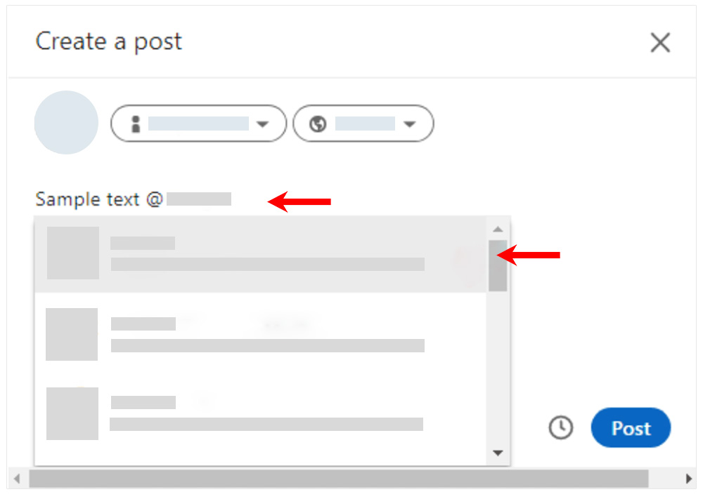 how to add company name in linkedin profile